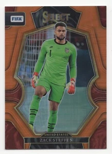 2022-23 Panini Select ZACK STEFFEN #189 Orange Prizm Mezzanine /60-USA - Picture 1 of 2