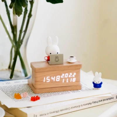 Miffy LED Calendar Table Clock Full-Year ⭐Tracking⭐ - Image 1 of 4