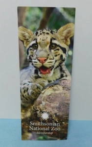 Smithsonian NATIONAL ZOO ~ Membership card w/ 2024 Calendar + Leopard Cub - Picture 1 of 4