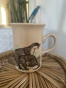 Vintage Churchill Mug Ceramic Otter Mug Collectible Animal Lover Countryside - Picture 1 of 12