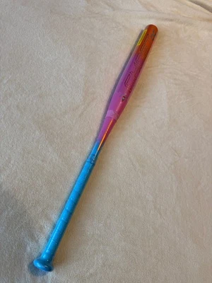 NUEVO 2026 Easton Ghost OG Rainbow Sherbet -10 33/23 Bate de Softbol Lanzamiento Rápido Foto 1 de 4