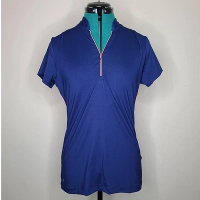 NWT EP New York UPF50 blue pink golf shirt - small - Image 1 of 4