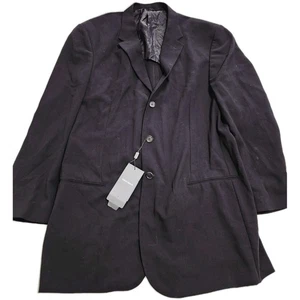 Chaqueta Blazer Giorgio Armani Etiqueta Negra Borgo 21 Negra Lana Elástica Talla 42 L - Imagen 1 de 12
