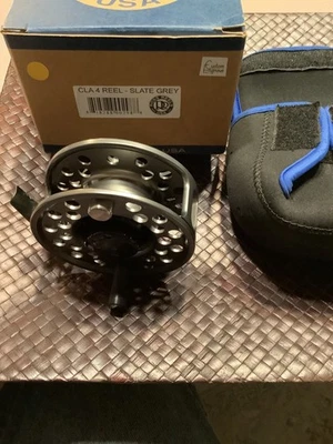 Ross CLA4 Slate Fly Reel, NIB w Max Catch Neo Reel case - image 1 of 4