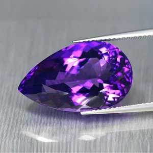 15.15Ct Romantic AAA+ Vivid Blue Color Unheated Amethyst _Bolivia - Picture 1 of 1