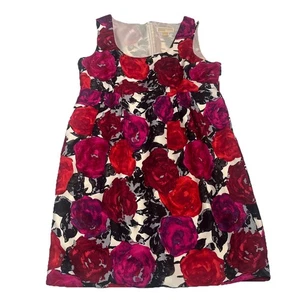 Neu ohne Etikett Altered Michael Kors Seide Etui Blumen Kleid Gr. 14 - Bild 1 von 8