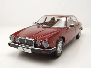 Jaguar XJ Serie III 1979 Rosso Scuro Modellino Auto 1:18 MCG - Foto 1 di 9