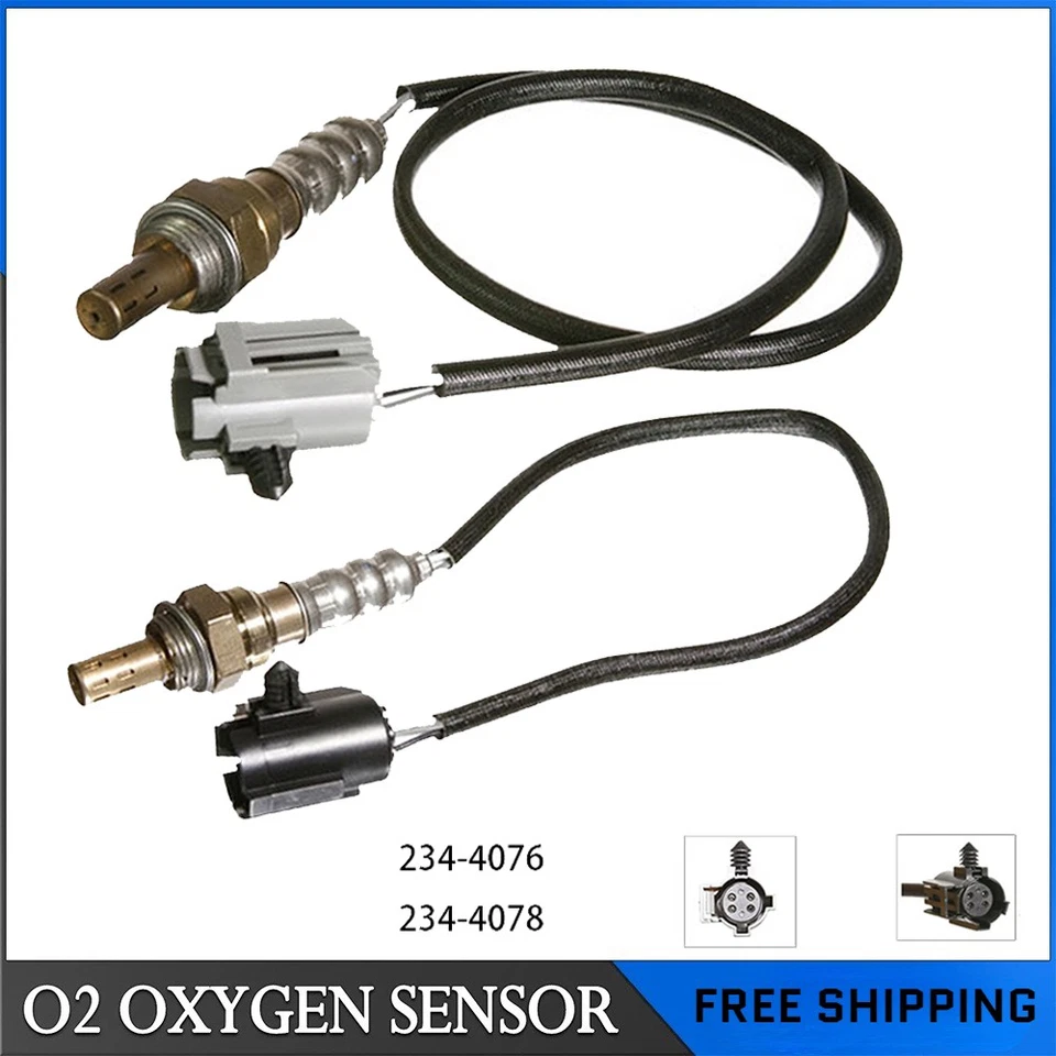 2 peças sensor de oxigênio O2 up&downstream para 1996 1997 1998 1999 Jeep Cherokee 4.0L - Imagem 1 de 4