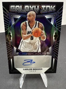 💥2024-25 Obsidian Galaxy Ink Auto 124/149 Carlos Boozer Utah Jazz - Imagen 1 de 3
