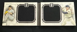 5/5!  2014 Topps Museum Collection Momentous Materials Matt Cain/ Hunter Pence - Picture 1 of 6