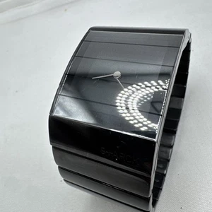 Philippe Starck Fossil PH5022 HERRENUHR "VERSCHLEIERT" EDELSTAHL POLIERT!! - Bild 1 von 13