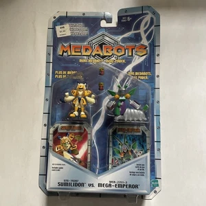 Hasbro Medabots Sumilidon vs Mega-Emperor Action Figures Carded Sealed - Picture 1 of 4