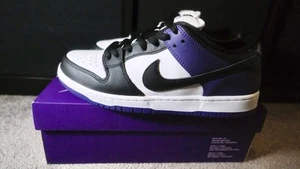 Nike Dunk SB Low Court Purple Men's Sneakers Size 9 - Picture 1 of 7