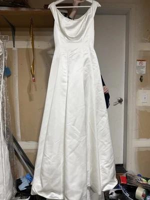 Brand New With Tags Size 8 Wedding Dress Very Very Cheap - Image 1 of 4