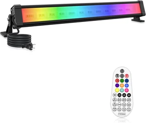 Faretto RGB per Esterni 42W, Barra LED RGB 9 Colori 5 Modalità Dinamiche Luce RG - Foto 1 di 12