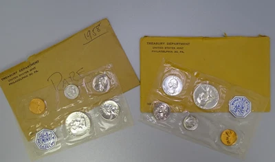 1958 Proof Set's Lot of 2 (21285-Proof-EY) - Image 1 of 4