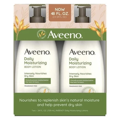 Aveeno Daily Moisture Lotion 24 Fluid Ounce (Pack of 2) - Image 1 of 2