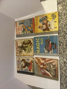 Lot of 6 Vintage Little Golden Books From the 1940's - Foto 1 di 8
