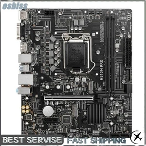 For LGA 1200 DDR4 Micro ATX Mainboard MSI H510M PRO Motherboard - Afbeelding 1 van 5