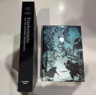Centipede Press Frankenstein 3x Signed Mary Shelley & Bernie Wrightson Numbered - image 1 of 4