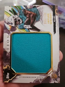 2024 Topps Inception Jaylen Wright Rookie Jumbo Reliquia/150 Mem Miami Dolphins RC - Imagen 1 de 3