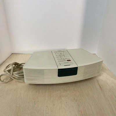 Radio Bose Wave AWR1-1W Reloj Despertador AM/FM Estéreo Sin Control Remoto - Probado y Funcionando Foto 1 de 4