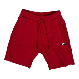 Pantalones Cortos Nike Club Polar Talla Pequeña Rojo Y2K Gimnasio Atlético - Imagen 1 de 7