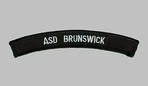 US Navy ASD Aviation Support Detachment Brunswick UIM Shoulder Rocker Tab - Picture 1 of 1