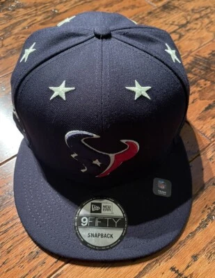 New Era 9Fifty 2023 NFL Draft Houston Texans Gorra Ajustable Snapback Nueva con Etiquetas Foto 1 de 4