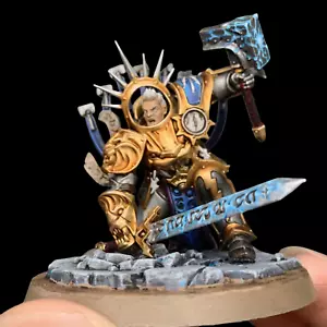 Gardus Steel Soul Stormcast Eternals Warhammer Age of Sigmar esercito Pro dipinto - Foto 1 di 5