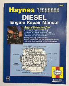 Pre-owned Haynes Techbook GM/Ford Diesel Engine Repair Manual 10330 - Picture 1 of 2
