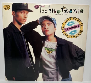 THIS BEAT IS TECHNOTRONIC (1990 Vinyl Record) Maxi Single - Picture 1 of 3