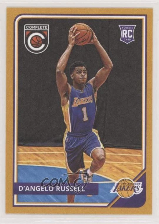 2015-16 Panini Complete Gold D'Angelo Russell #330 Rookie RC