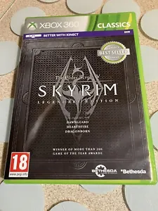 The Elder Scrolls V Skyrim: Legendary Edition With Manual Xbox 360 Free Postage - Picture 1 of 2
