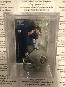 Rich Gannon Oakland Raiders Mini Helmet Card Display Case Shadowbox Autograph QB - Picture 1 of 2