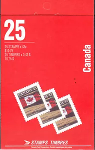 W CANADA 1359C-BK154A FLAG BOOKLET - Picture 1 of 1