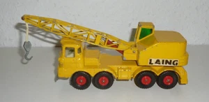 LESNEY MATCHBOX / KING SIZE / MOBILE CRANE / LKW KRANWAGEN / K-12 / GELB /#2366# - Bild 1 von 5