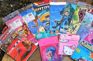Disney Rectangle Plastic Tablecover Table Cloth Childrens Tableware 22 Types - Picture 1 of 27