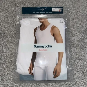 Tommy John Cotton Basics Men’s White Tank Top Undershirt Size Small - 1 Pack - Picture 1 of 2