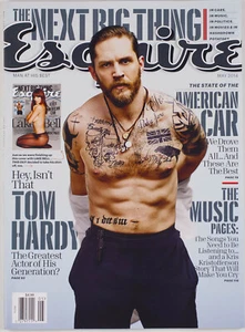 Tom Hardy cover variant Kris Kristofferson Lake Bell ESQUIRE MAGAZINE MAY 2014 - Picture 1 of 1