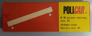 POLISTIL POLICAR 1/32 -P19 PARATIE PER RETTILINEE mm65 - Picture 1 of 2