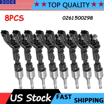 8PC 0261500298 Fuel Injector Fits Land Rover LR4 Range Rover Sport Jaguar XF XKR - Image 1 of 4