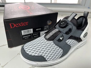 Dexter Bowling Shoes Mens Size 8.5 Wide EE NIB Pro BOA White/Grey DM0000994 - Picture 1 of 4