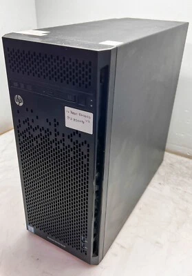 HP ProLiant ML110 Gen9 | Xeon E5-1603 v3 @2.80GHz 32GB 4x 300GB 2xPSUs + 2x Crds - Image 1 of 4
