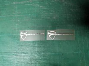 Ducati Performance carbon parts decal set X2 vinyl adesivi autocollants ステッ - Foto 1 di 9