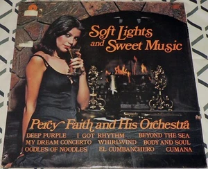 PERCY FAITH Soft Lights And Sweet Music NEW SEALED 1977 EZ Listening Vinyl LP - Picture 1 of 2