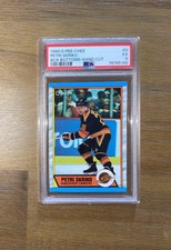 1989-90 O-Pee-Chee Box Bottoms #D Petri Skriko PSA 5 Low Pop Vancouver