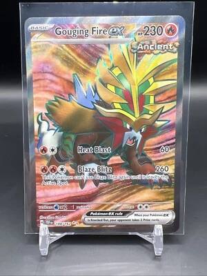 Gouging Fire ex 188/162 Sv05: Temporal Forces Holo - Image 1 of 2