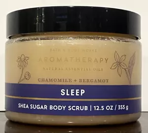 Bath & Body Works Aromatherapy Sleep Chamomile Bergamot Sugar Body Scrub NEW - Picture 1 of 2