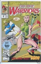 New Warriors 1990 series # 30 near mint comic book